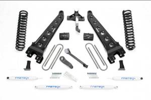 Fabtech 4" RAD ARM SYS W/COILS & PERF SHKS 17-21 FORD F250/F350 4WD GAS K2253