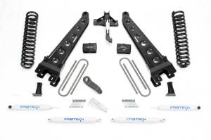 Fabtech 6" RAD ARM SYS W/COILS & PERF SHKS 17-21 FORD F250/F350 4WD GAS K2256