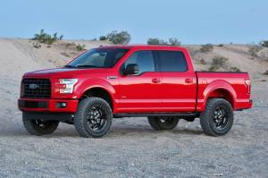 Fabtech - Fabtech 4" PERF SYS W/ 2.5 RESI & 2.25 2015-20 FORD F150 2WD K2259DL - Image 2