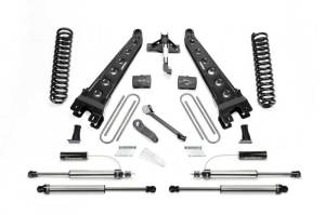 Fabtech 4" RAD ARM SYS W/COILS & 2.25 DL RESI FRT AND DL RR SHKS 17-21 FORD F250/350 4WD K2289DL