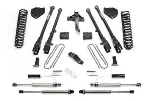 Fabtech - Fabtech 6" 4LINK SYS W/COILS & 2.25 DL RESI FRT AND DL RR SHKS 17-21 FORD F250/350 4WD G K2296DL - Image 1