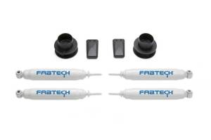 Fabtech 2.5" COIL SPCR KIT W/PERF SHKS 2014-18 RAM 2500 4WD K3060