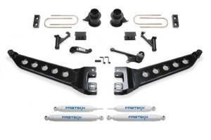 Fabtech 5" RADIUS ARM KIT W/PERF SHKS 2013-18 RAM 3500 4WD W/ FACTORY RADIUS ARMS K3070