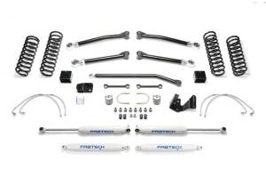 Fabtech 3" TRAIL II W/ PERF SHOCKS 2007-18 JEEP JK 2-DOOR K4051