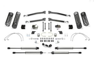 Fabtech 5" TRAIL LT W/ DLSS SHKS 2007-18 JEEP JK 4-DOOR K4070DL