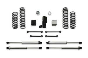 Fabtech 3" SPORT SYSTEM W/ DL SHKS 2018-22 JEEP JL 4-DOOR 4WD K4107DL