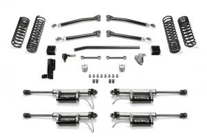 Fabtech 3" TRAIL W/ DLSS RESI SHKS 2018-22 JEEP JL 4WD 4-DOOR K4118DL