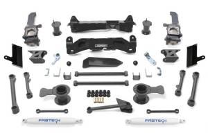 Fabtech 6" BASIC SYS W/PERF SHKS 2010-15 TOYOTA 4RUNNER 4WD K7059