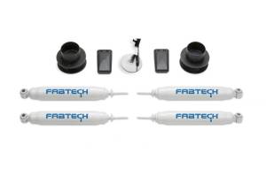 Fabtech 2.5" COIL SPCR KIT W/PERF SHKS 2019-21 RAM 2500 4WD K3191