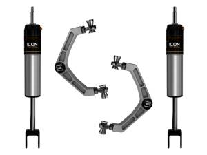 ICON Vehicle Dynamics - ICON Vehicle Dynamics 20-UP GM HD 0-2" IR SHOCK SYS W/ BILLET UCA 78732 - Image 1