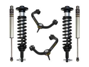 ICON Vehicle Dynamics 2014 FORD F150 4WD 0-2.63" STAGE 2 SUSPENSION SYSTEM W TUBULAR UCA K93062T