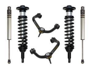 ICON Vehicle Dynamics 09-13 FORD F150 2WD 0-2.63" STAGE 2 SUSPENSION SYSTEM W TUBULAR UCA K93011T