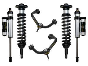 ICON Vehicle Dynamics 04-08 FORD F150 4WD 0-2.63" STAGE 3 SUSPENSION SYSTEM W TUBULAR UCA K93022T