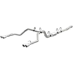 MagnaFlow Exhaust Products - MagnaFlow Exhaust Products Street Series Stainless Cat-Back System 19489 - Image 1