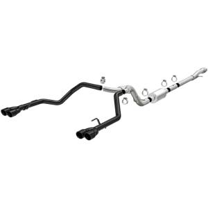 MagnaFlow Exhaust Products - MagnaFlow Exhaust Products Street Series Black Cat-Back System 19478 - Image 1