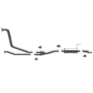 MagnaFlow Exhaust Products - MagnaFlow Exhaust Products Off Road Pro Series Gas Stainless Cat-Back 17109 - Image 2
