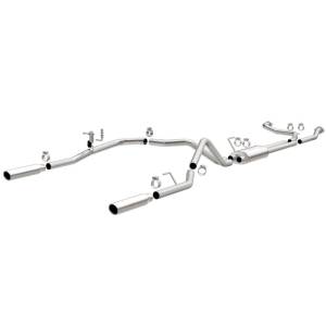 MagnaFlow Exhaust Products - MagnaFlow Exhaust Products Street Series Stainless Cat-Back System 15582 - Image 1