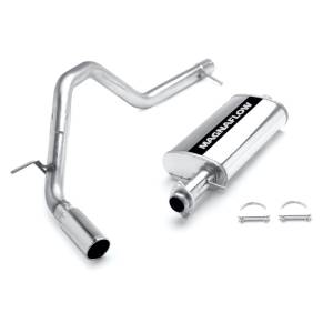 MagnaFlow Exhaust Products - MagnaFlow Exhaust Products Street Series Stainless Cat-Back System 15755 - Image 1