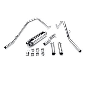 MagnaFlow Exhaust Products - MagnaFlow Exhaust Products Street Series Stainless Cat-Back System 15813 - Image 1