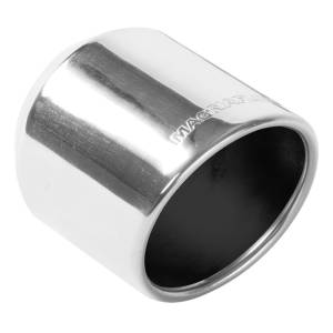 MagnaFlow Exhaust Products Single Exhaust Tip - 2.5in. Inlet/4in. Outlet 35136