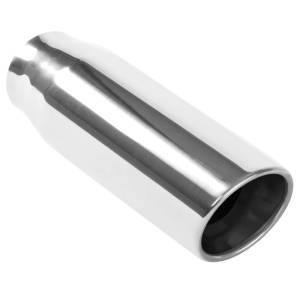 MagnaFlow Exhaust Products Single Exhaust Tip - 2.5in. Inlet/3.5in. Outlet 35190
