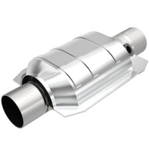 MagnaFlow Exhaust Products - MagnaFlow Exhaust Products Standard Grade Universal Catalytic Converter - 2.50in. 91036 - Image 2