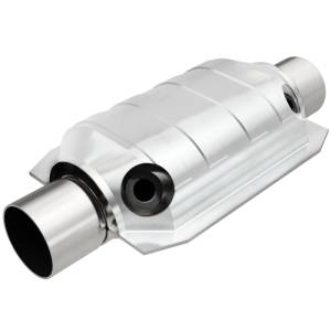 MagnaFlow Exhaust Products - MagnaFlow Exhaust Products Standard Grade Universal Catalytic Converter - 2.25in. 91065 - Image 2