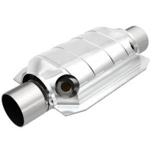 MagnaFlow Exhaust Products - MagnaFlow Exhaust Products Standard Grade Universal Catalytic Converter - 2.50in. 91066 - Image 2