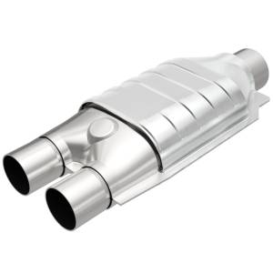 MagnaFlow Exhaust Products - MagnaFlow Exhaust Products HM Grade Universal Catalytic Converter - 2.50in. 99007HM - Image 2