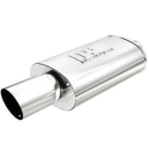 MagnaFlow Exhaust Products - MagnaFlow Muffler W/Tip Mag SS 14X5X8 2.25/4. - Image 2