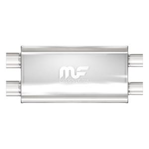 MagnaFlow Exhaust Products - MagnaFlow Exhaust Products Universal Performance Muffler - 2.5/2.5 12568 - Image 2