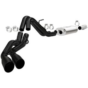 MagnaFlow Exhaust Products - MagnaFlow Exhaust Products Street Series Black Cat-Back System 15366 - Image 1
