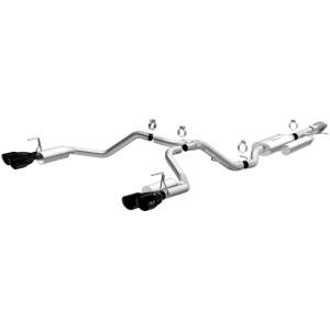 MagnaFlow Exhaust Products Street Series Black Chrome Cat-Back System 19541