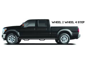 N-Fab - N-Fab Nerf Step 01-04 Toyota Tacoma Double Cab 5ft Bed - Gloss Black - W2W - 3in - T0277CC - Image 6