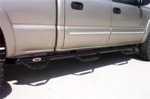 N-Fab - N-Fab Nerf Step 01-06 Chevy-GMC 2500/3500 Crew Cab 6.5ft Bed - Gloss Black - Bed Access - 3in - C01105CC-6 - Image 6
