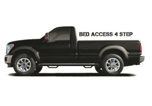 N-Fab - N-Fab Nerf Step 02-08 Dodge Ram 1500/2500 Regular Cab 6.4ft Bed - Gloss Black - Bed Access - 3in - D0268RC-4 - Image 9