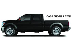 N-Fab - N-Fab Nerf Step 04-06 Toyota Tundra Double Cab - Gloss Black - Cab Length - 3in - T0480CC - Image 6