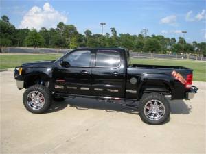 N-Fab - N-Fab Nerf Step 07-13 Chevy-GMC 1500 Crew Cab 5.7ft Bed - Gloss Black - Bed Access - 3in - C07100CC-6 - Image 6