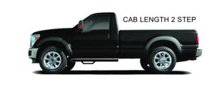 N-Fab - N-Fab Nerf Step 07-13 Chevy-GMC 2500/3500 07-10 1500 Regular Cab - Gloss Black - Cab Length - 3in - C0753RC - Image 5