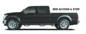 N-Fab - N-Fab Nerf Step 09-14 Ford F-150/Raptor/Lobo SuperCrew 5.5ft Bed - Tex. Black - Bed Access - 3in - F09102CC-6-TX - Image 6