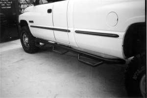 N-Fab - N-Fab Nerf Step 97-01 Dodge Ram 1500/2500/3500 Quad Cab 8ft Bed - Gloss Black - Bed Access - 3in - D97100QC-6 - Image 4