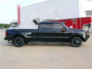 N-Fab - N-Fab Nerf Step 99-16 Ford F-250/350 Super Duty Crew Cab 8ft Bed - Gloss Black - Bed Access - 3in - F99115CC-6 - Image 5