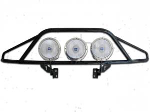 Light Bars & Accessories - Light Bars - N-Fab - N-Fab Pre-Runner Light Bar 10-17 Dodge Ram 2500/3500 - Gloss Black - D103LH