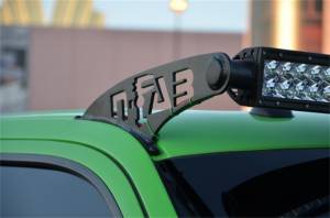 Light Bars & Accessories - Light Bar Mounts - N-Fab - N-Fab Roof Mounts 09-14 Ford F150/Raptor - Tex. Black - 50 Series - F0950LR-TX