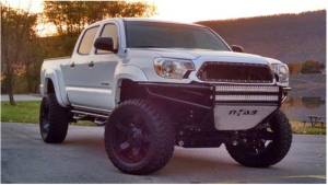 N-Fab - N-Fab RSP Front Bumper 05-15 Toyota Tacoma - Gloss Black - Direct Fit LED - T052LRSP - Image 1