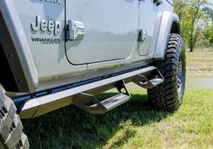 N-Fab - N-Fab Predator Pro Step System 2018 Jeep Wrangler JL 4 Door SUV - Tex. Black - PRJ1863-TX - Image 9