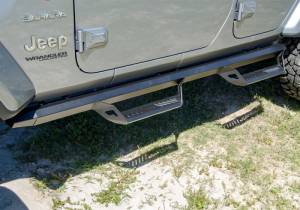 N-Fab - N-Fab Predator Pro Step System 2018 Jeep Wrangler JL 4 Door SUV - Tex. Black - PRJ1863-TX - Image 11