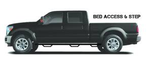 N-Fab - N-Fab Podium LG 15.5-17 Dodge Ram 1500 Quad Cab 6.4ft Standard Bed - Tex. Black - Bed Access - 3in - HPD1594QC-6-TX - Image 2