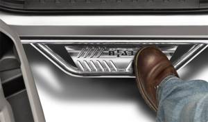 N-Fab - N-Fab Podium SS 15-18 GMC/Chevy Canyon/Colorado Crew Cab SRW - Polished Stainless - Cab Length - 3in - HPG1583CC-SS - Image 6