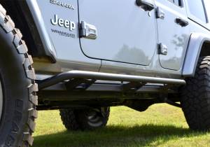 N-Fab - N-Fab Trail Slider Steps 2020 Jeep Wrangler Gladiator JT 4 Door All Beds - SRW - Textured Black - TSJ194-TX - Image 5